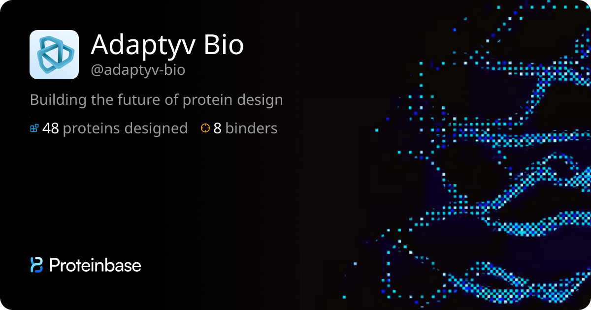 Adaptyv Bio | Proteinbase