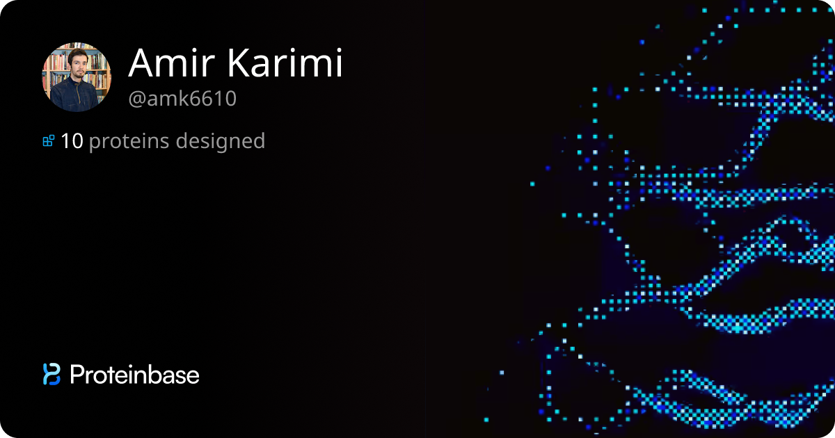 Amir Karimi | Proteinbase