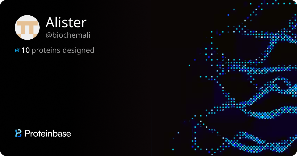 Alister | Proteinbase