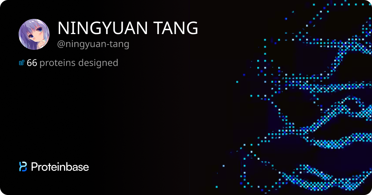 NINGYUAN TANG | Proteinbase