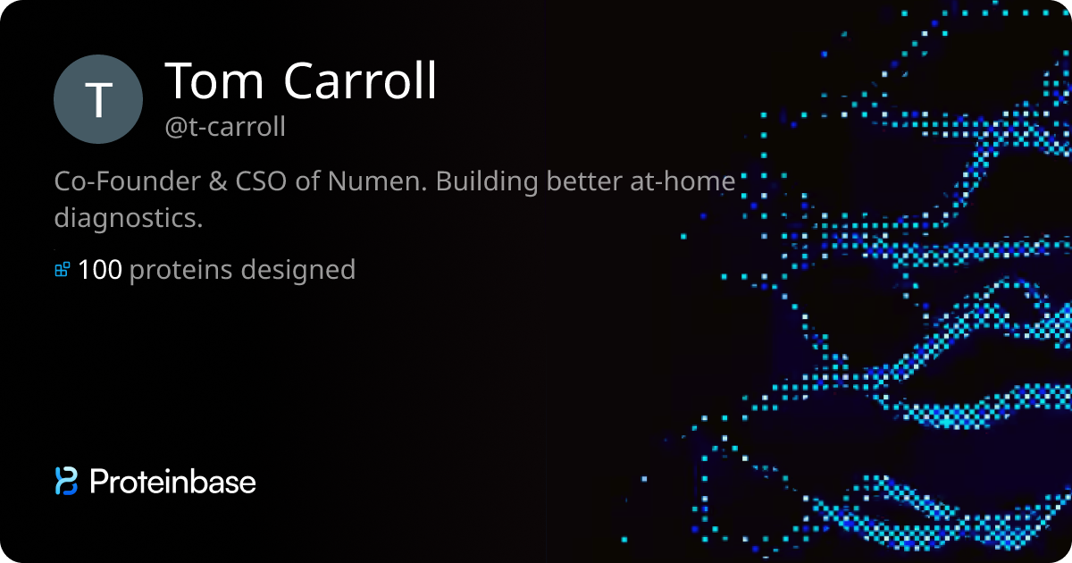 Tom Carroll | Proteinbase